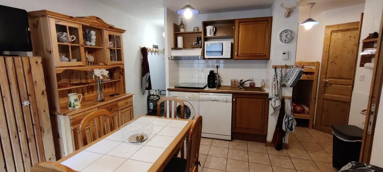 Apartment Coquet F2 La Giettaz Avec Garage Velos/Motos