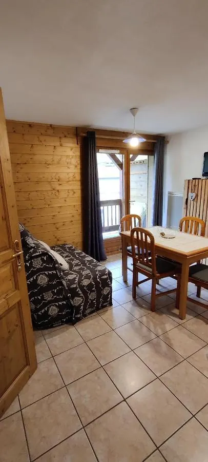 Coquet F2 La Giettaz Avec Garage Velos/Motos Apartment